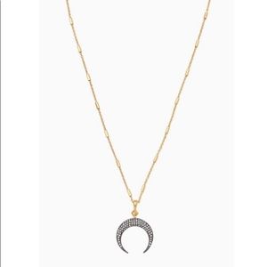 Stella & Dot Diedre Double Horn Pendant